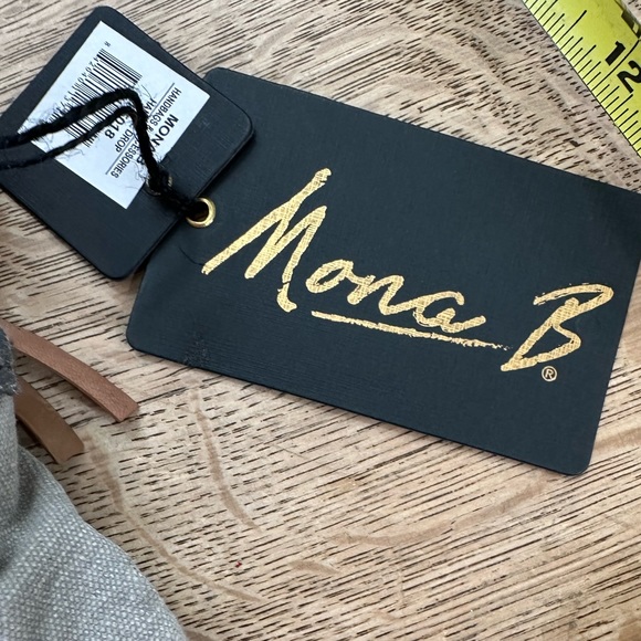 Mona-B NWT Denim Shoulder Bag Purse - Picture 16 of 16